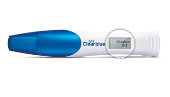 Teste rápido de gravidez - Double-Check & Date - Clearblue - de